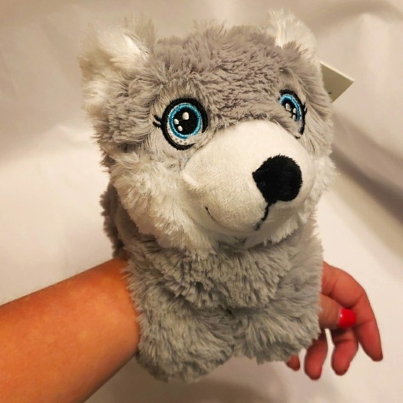 Zookies Slappy Ghost Wolf Wrist Wrap Plush NWT Toy Target - Picture 1 of 7
